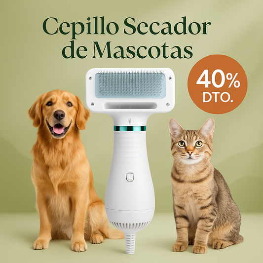 Cepillo Secador De Mascotas